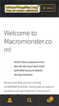 Mobile Screenshot of macromonster.com